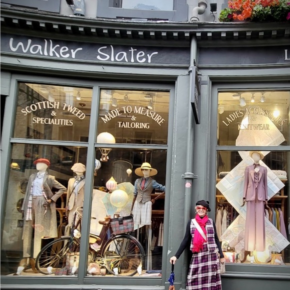 Vintage Red and Purple Sleeveless Maxi Sundress - Picture 13 of 13